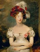 Portrait of Princess Caroline Ferdinande of Bourbon, Sir Thomas Lawrence